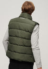 Superdry Sports Puffer Gilet, Dark Moss