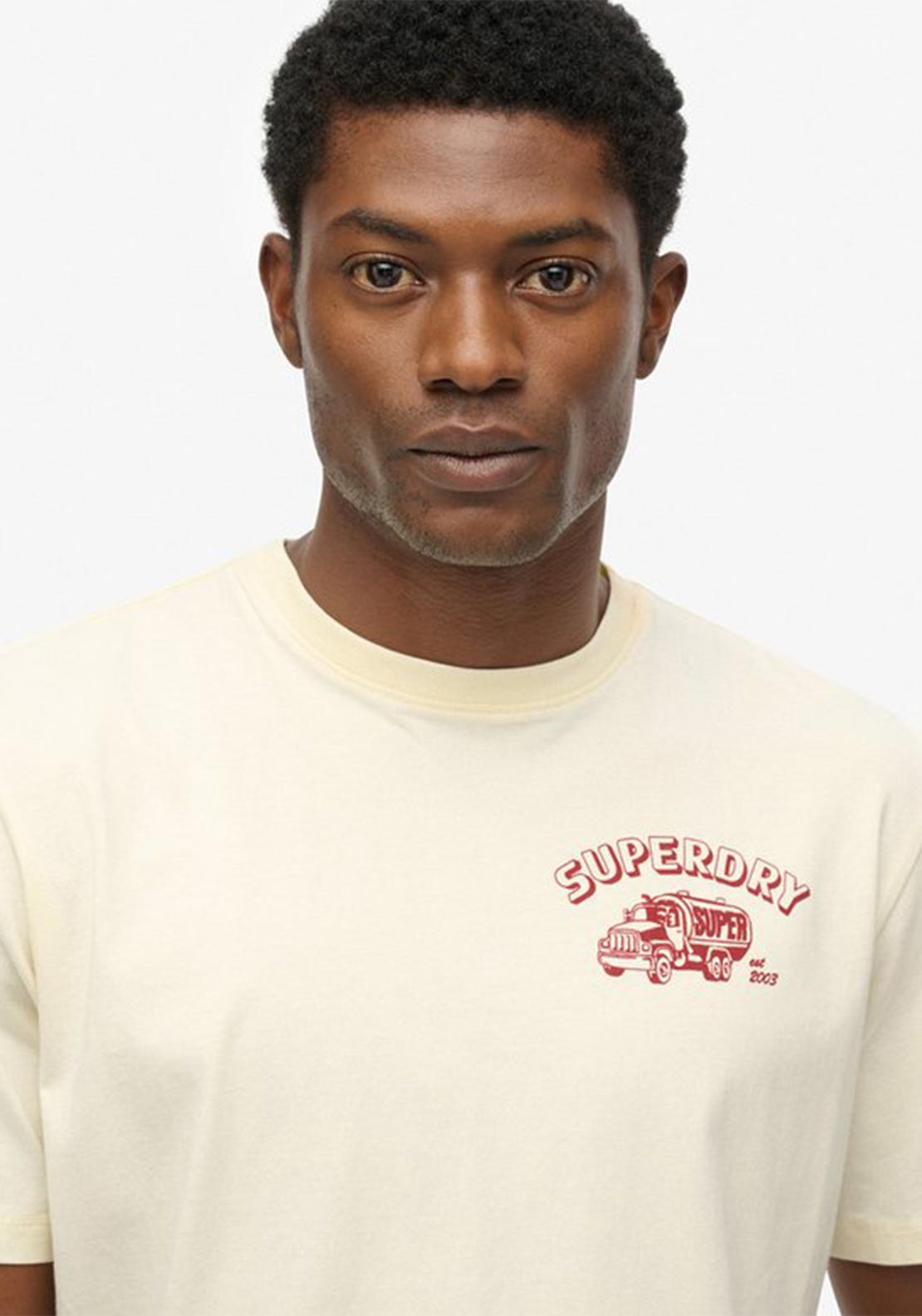 Superdry Trade Tools Oversized T-Shirt, Dusty White