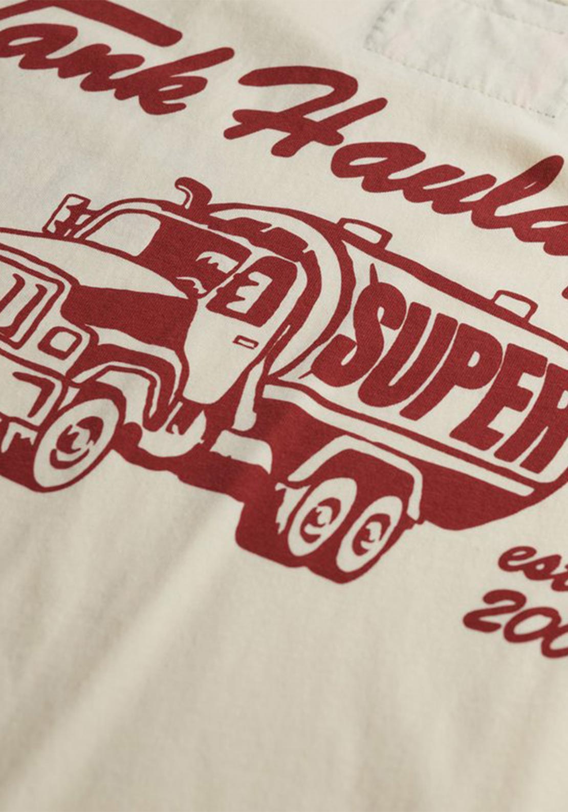 Superdry Trade Tools Oversized T-Shirt, Dusty White