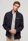 Superdry Trailsman Flannel Shirt, Deep Navy