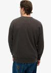 Superdry Vintage Athletic Tonal Sweatshirt, Charcoal Grey