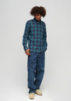 Superdry Vintage Check Shirt, Hoxton Navy