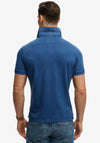 Superdry Vintage Destroy Polo Shirt, Bay Blue
