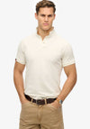Superdry Vintage Destroy Polo Shirt, Chalk White