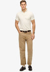 Superdry Vintage Destroy Polo Shirt, Chalk White