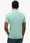 Superdry Vintage Destroy Polo Shirt, Spearmint Light Green