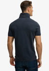 Superdry Vintage Destroy Polo Shirt, Eclipse Navy