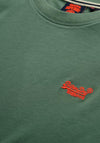 Superdry Vintage Logo Embroidered T-Shirt, Khaki