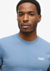 Superdry Vintage Logo Embroidered T-Shirt, Moonlight Blue