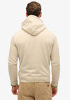 Superdry Vintage Logo Heritage Relaxed Hoodie, Beige Marl