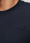 Superdry Vintage Logo Long Sleeve T-Shirt, Eclipse Navy