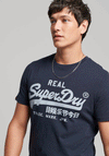 Superdry Vintage Logo T-Shirt, Eclipse Navy