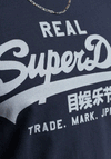 Superdry Vintage Logo T-Shirt, Eclipse Navy