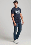 Superdry Vintage Logo T-Shirt, Eclipse Navy