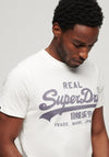 Superdry Vintage Logo T-Shirt, Ecru
