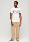 Superdry Vintage Logo T-Shirt, Ecru