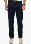 Superdry Vintage Slim Straight Jeans, Rinse Blue
