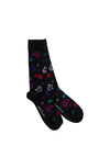 Swole Panda Gamer Bamboo Socks, Black UK7-11