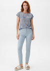 Soyaconcept Galina Striped Jersey T-Shirt, Blue