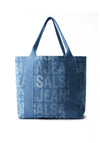Salsa Jeans Large Denim Tote Bag, Blue