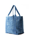 Salsa Jeans Large Denim Tote Bag, Blue