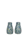 Shannonbridge Salt and Pepper Shaker Set, Blue Daisy
