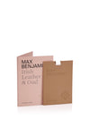 Max Benjamin Irish Leather & Oud Scented Card