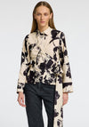 Selected Femme Aviana Floral Wrap Blouse, Beige