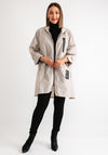 Serafina Collection One Size Coat, Beige