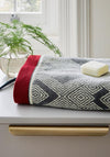 Bedeck Siya Cotton Towel, Charcoal