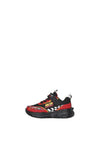 Skechers Toddler Boy Skech Tracks Trainer, Black