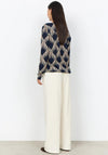Soyaconcept Felicity Jersey Blouse, Navy