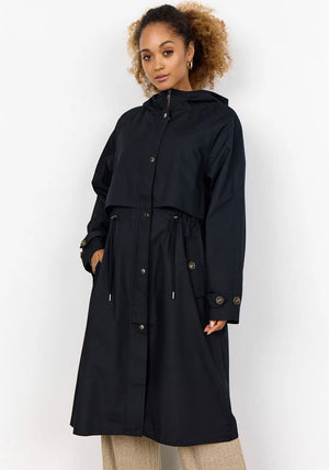 Soyaconcept Lora Parka Jacket, Black