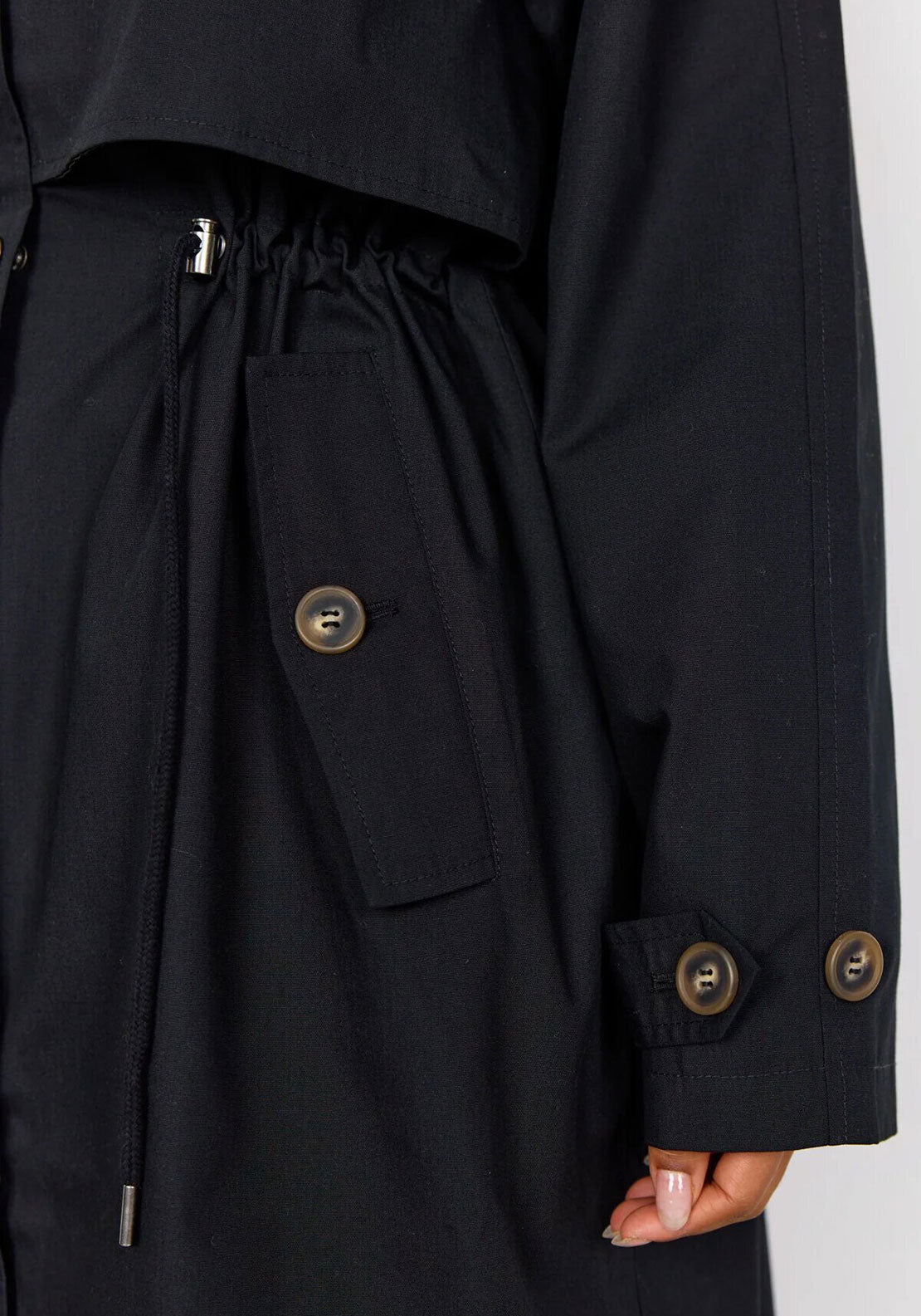 Soyaconcept Lora Parka Jacket, Black