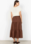 Soyaconcept Carynn Wide Knit Short Sleeve Top, Cream