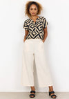 Soyaconcept Siham Wide Leg Culottes, Cream