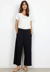 Soyaconcept Siham Wide Leg Culottes, Black