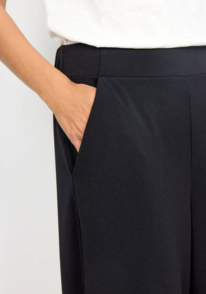Soyaconcept Siham Wide Leg Culottes, Black