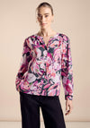 Street One Floral Blouse, Magnolia Pink