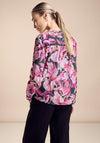 Street One Floral Blouse, Magnolia Pink