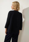 Street One Open Short Cardigan, Navy