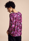 Street One Floral Tunic Blouse, Magnolia Pink