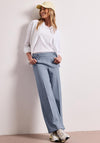 Street One Pocket Front Trousers, Blue