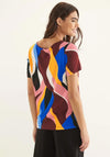 Street One Abstract Print T-Shirt, Multicoloured