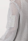 Monari Ajour Pattern Cardigan, Gray