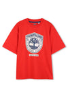 Timberland Boys Crafted Goods Short Sleeve Tee, Red