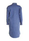 Nu Denmark Taia Knee Length Denim Shirt Dress, Blue