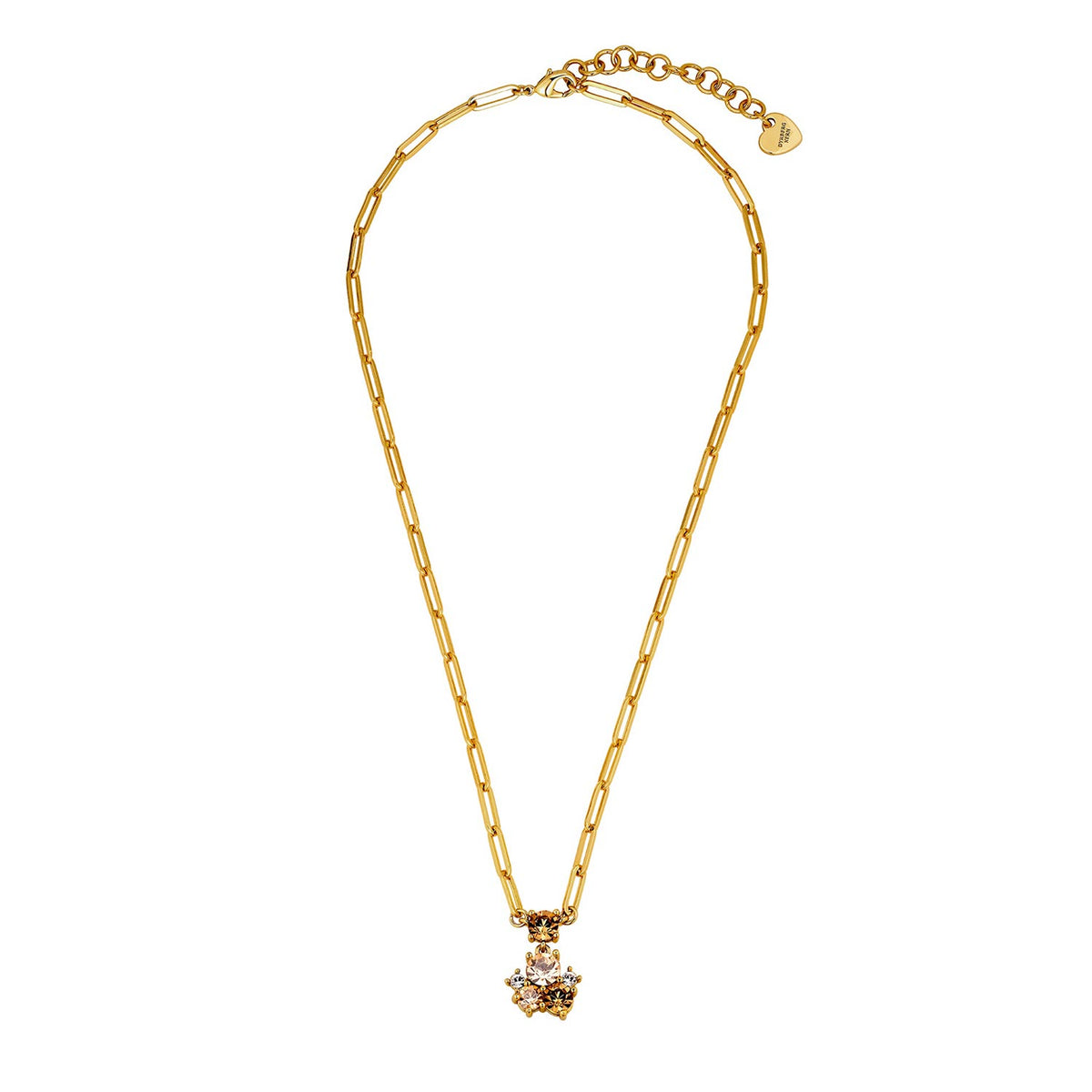 Dyrberg Kern Tanzy Link Necklace, Golden