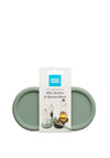 SILICONE MILL BOTTLE SPOON REST SAGE