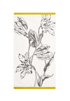 Ted Baker Tulip Print Towel, Gold